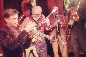 Titch Walker on trumpet